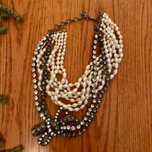 "Beautiful Bow" Statement Necklace